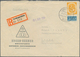 Delcampe - Bundesrepublik Deutschland: 1949/1959, Gehaltvolle Und Nahezu Komplette Sammlung Mit Frankaturen Von - Verzamelingen
