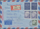 Bundesrepublik Deutschland: 1950/1968, Vielseitige Partie Von über 70 (meist Luftpost-) Briefen Aus - Colecciones