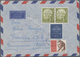 Bundesrepublik Deutschland: 1950/1968, Vielseitige Partie Von über 70 (meist Luftpost-) Briefen Aus - Verzamelingen