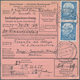 Bundesrepublik Deutschland: 1950er. Lot Von 400 Auslandspostanweisungen Und Postanweisungen Mit Post - Verzamelingen