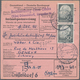 Bundesrepublik Deutschland: 1950er. Lot Von 600 Auslandspostanweisungen Und Postanweisungen Mit Post - Verzamelingen