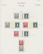 Bundesrepublik - Zusammendrucke: 1951/1963, Meist Postfrische Sammlung Der Zusammendrucke Posthorn U - Se-Tenant