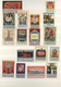 Delcampe - Vignetten: 1900 - 1940 (ca.), Große Sammlung Von über 1.500 Vignetten Für Firmen Und Institutionen I - Vignetten (Erinnophilie)