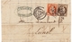 Lettre 1874 Montpellier Hérault Glaize Lombard Et Fils Lunel Timbre Cérès - 1871-1875 Cérès