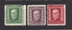 Czechoslovakia 1926 MNH ** Mi 242-244 OWz Sc 128-129,131 President Masaryk. Without Watermarks. Tschechoslowakei - Ungebraucht