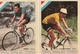 CYCLISME - Lot De 4 Photos - Collection Des Chewing Gum Olympiad : BARTALI - MAGNI - BOBET - HASSENFORDER - Cyclisme