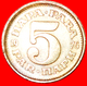 + LAST TYPE (1965-1981): YUGOSLAVIA ★ 5 PARA 1976 MINT LUSTER! LOW START ★ NO RESERVE! - Yugoslavia