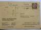 GERMANY 1941 Postcard Bochum `Postreisescheck` Slogan Postmark Military Cachet - Briefe U. Dokumente