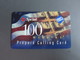 Sam's Club 100 Minutes Prepaid Calling Card, With A Wide Magentic Stripe(edge Tiny Damaged) - Sprint