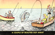 Comics Humor Comic Comique Humour - Young Ladies Fishing - 2 Scans - Humour