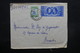 JORDANIE - Enveloppe De Jérusalem Pour La Belgique En 1955 , Affranchissement Plaisant - L 32443 - Jordanië