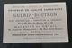 GUERIN BOUTRON CHOCOLAT CHAMPS ELYSEES PETIT PALAIS EXPOSITION 1900 PARIS CHROMO TRADE CARD VUES MONUMENTS - Guerin Boutron