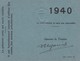 OCCUPATION ALLEMANDE A PARIS  LAISSER PASSEZ POUR UN MÉDECIN 1940 SIGNATURE DU PREFET DE POLICE - Documents Historiques