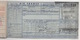 AIR FRANCE AIRLINES PASSENGER TICKET 1957 - Europe