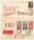 MG207)CECOSLOVACCHIA 1960 Lotto 5 FDC Raccomandate Viaggiate 4 Serie Cpl Navi Lenin - Storia Postale