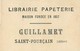 - Chromos- Ref-chA405- Librairie Guillamet - Saint Pourçain Sur Sioule - Allier / Cheval A Bascule - Jouets - Fond Doré - Autres & Non Classés