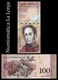 Venezuela Lot Bundle 10 Banknotes 100 Bolívares 2015 Pick 93j SC UNC - Venezuela