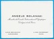 Carte De Visite ANGELO BOLANAKI Membre Du Comité International Olympique - Délégué De La Grèce - Alexandrie Paris - Visiting Cards