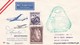 BUSTA PRIMO VOLO -  AUSTRIA LUFTHANSA - WIEN /FLUGHAFEN - RIO DE JANEIRO / BRASILE 1956 - VIA DùSSELDORF ( GEMANIA) - Storia Postale