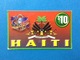 HAITI SCHEDA TELEFONICA PREPAGATA USATA USED PREPAID PHONE CARD $ 10 - Haiti