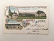 GRUSS AUS RECHT - HOTEL MEYER-GENNES - LITHO 1899 - Saint-Vith - Sankt Vith