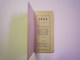 2019 - 1632  Joli Mini Calendrier  1943   (format 3,5 X 8cm) - Petit Format : 1941-60