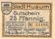 25 Pfg. Notgeld Husum UNC (I) - Lokale Ausgaben