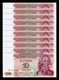 Transnistria Lot Bundle 10 Banknotes 10 Rubles 1994 Pick 18 SC UNC - Other - Europe