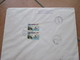 1988 Blocco Foglietto Miniature Sheet Su Busta Raccomandata XXIV Olimpiade N.3 Valori - Storia Postale