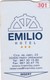 SPAIN. HOTEL KEY CARD. EMILIO HOTEL. HELLIN (ALBACETE). ESP-09706. (024). - Hotelkarten