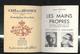 Programme - Les Mains Propres - Revue D'actualités En 2 Actes - Saison 1949-1950 - Programme