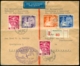 Nederlands Indie 1937 Combinatievlucht Soerabaia-Makassar En Makassar-Soerabaia VH C142 En C143 - Nederlands-Indië