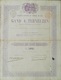 Société Anonyme Du Chemin De Fer Gand à Terneuzen 1865 ( Aandeel Obligation Action ) - Chemin De Fer & Tramway