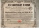 Titre Ancien - Etat Indépendant Du Congo - Emprunt De 150000000 De Francs - Obligation De 100 Francs - Titre De 1888 - - Afrique