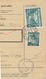 BuM (IMG2013) - Böhmen Und Mähren (1941) Prag 73 - Praha 73 / Hussinetz - Husinec (Postal Parcel Dispach) Tariff: 5,50 K - Briefe U. Dokumente