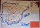 Routes D'Espagne - Carte Ancienne - Publications De La Direccion General Del Turismo - Lifestyle