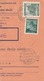 BuM (IMG2054) - Böhmen Und Mähren (1941) Prag 60 - Praha 60 / Pardubitz 1 - ... (Postal Parcel Dispach) Tariff: 2,50 K - Briefe U. Dokumente