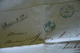 Lettre Cachet Griffe Service Du Roi 1845 Président Chambre Commerce Charleroi Audience - Bills Of Exchange