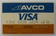 USA - Credit Card - VISA - AVCO - Exp 06/83 - Used - Cartes De Crédit (expiration Min. 10 Ans)