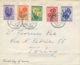 Netherlands 1953 FDC Posted To Italy With Flowers Issue Surtaxed For Social Purposes - Altri & Non Classificati