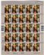 New Zealand 2001 Queen Elizabeth IMPERFORATE Set Of 6 Complete Sheets MNH - Unused Stamps