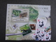 Guinea Bissau Guiné-Bissau 2012 - WWF - Stamps On Stamps - 2 Sheets - Ongebruikt