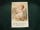 SANTINO HOLY PICTURE IMAGE SAINTE  GESU' BAMBINO CALENDARIO 1957 - Religione & Esoterismo