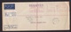 Australia: Registered Airmail Cover To Bahrain 1961, Meter Cancel, Flag, Bank Of New South Wales, R-label (minor Damage) - Briefe U. Dokumente