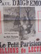 VP AFFICHE 84cm X 122cm (V1912) LE PETIT PARISIEN (6 Vues) Reine-Marie De Paul D'aigremont - Affiches