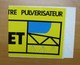 Autocollant Sticker 34 X 14 Cm Publicité Pulvénet Nettoyant Pour Pulvérisateur (agricole) Prochimagro 21ADH19 - Stickers