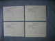 Lot De 4 Cartes Illustrées Signé CARLIER  -  Histoire De FRANCE  -  Numéros  20  -  21  -  22  -  26 - Histoire