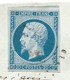 N° 14 BLEU NAPOLEON SUR LETTRE / CLAYE SOUILLY POUR PARIS / 3 DEC 1857 - 1849-1876: Période Classique