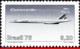 Ref. BR-1425-Q BRAZIL 1976 PLANES, AVIATION, 1ST FLIGHT THE CONCORDE, FRANCE-BRAZIL, MI# 1521, BLOCK MNH 4V Sc# 1425 - Neufs