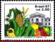 Ref. BR-2106 BRAZIL 1987 AGRICULTURE, AGRICULTURE INSTITUTE OF, CAMPINAS, CENT., IAC, FRUIT, MNH 1V Sc# 2106 - Ongebruikt